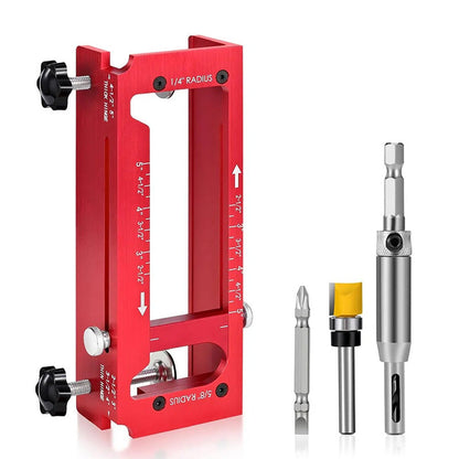 ⏱️ 50 % DE RÉDUCTION EN CE MOMENT ! 🔨 Gabarit charnière réglable – Positionnement millimétré📐