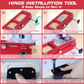 ⏱️ 50 % DE RÉDUCTION EN CE MOMENT ! 🔨 Gabarit charnière réglable – Positionnement millimétré📐