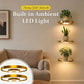📢📢50% DE RÉDUCTION !! ⏰ Étagère murale flottante avec éclairage LED intégré – Design moderne, ambiance lumineuse & installation facile ✨