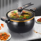🔥50 % de réduction pour une durée limitée !🥘Autocuiseur en émail antiadhésif👨‍🍳La première étape pour devenir chef !
