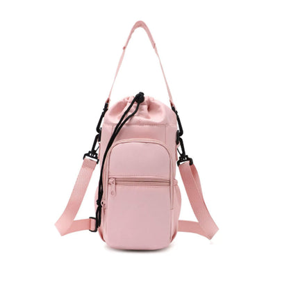 🏆Remise exclusive de 50 % !🎒 Sacoche pour bouteille d'eau avec compartiment pour téléphone portable – Parfaite pour les activités de plein air et le quotidien🌲 | Isotherme, grand espace de rangement et double sangle de transport✨