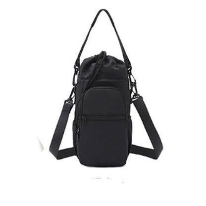 🏆Remise exclusive de 50 % !🎒 Sacoche pour bouteille d'eau avec compartiment pour téléphone portable – Parfaite pour les activités de plein air et le quotidien🌲 | Isotherme, grand espace de rangement et double sangle de transport✨