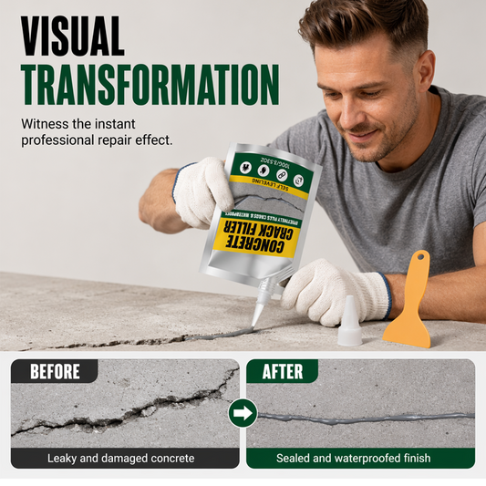 🏆 Offre spéciale du dernier jour :19.99€ ! 🔥 2 achetés 1 offerts 🎁Mastic d'étanchéité et de comblement des fissures dans le béton