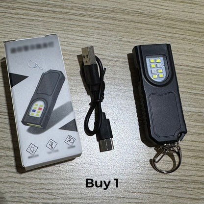 🔦 50 % DE RÉDUCTION EN CE MOMENT ! 🧲 Mini lampe torche porte-clés à base magnétique – Se fixe partout, éclairage puissant, le gadget indispensable pour les clés, la voiture et le bricolage 🔧