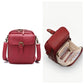 🎒📜 Sac messager vintage grande capacité – Toile robuste et cuir vieilli, compartiment rembourré pour ordinateur, le sac intemporel des étudiants, cyclistes et nomades urbains 🚲🏙️