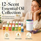 🌿 50 % DE RÉDUCTION MAINTENANT ! 🕯️ Lot de 12 huiles essentielles hydrosoluble – Formule hydrosoluble, senteurs variées & utilisation polyvalente pour la maison