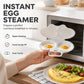 ⏳ 50% DE RÉDUCTION ! 🍳Cuiseur à œufs pour micro-ondes à double compartiment – Cuisson rapide sans huile, en PP de qualité alimentaire et polyvalent.
