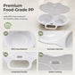 ⏳ 50% DE RÉDUCTION ! 🍳Cuiseur à œufs pour micro-ondes à double compartiment – Cuisson rapide sans huile, en PP de qualité alimentaire et polyvalent.