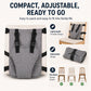 🎉 50 % DE RÉDUCTION EN CE MOMENT ! 🍼 Harnais sécurité portable bébé, ajustable, fixation rapide pour chaise haute