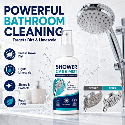 🏆 Offre spéciale du dernier jour :17.99€ ! 🚿 1 achetés 1 offerts 🎁 Spray détartrant à action rapide pour pommes de douche et robinets