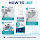 🏆 Offre spéciale du dernier jour :17.99€ ! 🚿 1 achetés 1 offerts 🎁 Spray détartrant à action rapide pour pommes de douche et robinets