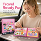 🧩 50% DE RÉDUCTION ! 🧒 Livre magnétique silencieux pour enfants – Scènes pliables, éducatif et magnétique📚✈️