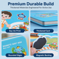 🧩 50% DE RÉDUCTION ! 🧒 Livre magnétique silencieux pour enfants – Scènes pliables, éducatif et magnétique📚✈️