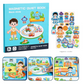 🧩 50% DE RÉDUCTION ! 🧒 Livre magnétique silencieux pour enfants – Scènes pliables, éducatif et magnétique📚✈️