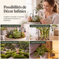 🌿 50 % DE RÉDUCTION EN CE MOMENT ! 🏮 Piquet de Plante Lanterne Rétro Lumineuse – Résine  – 7 Coloris – Décoration Jardin DIY ✨