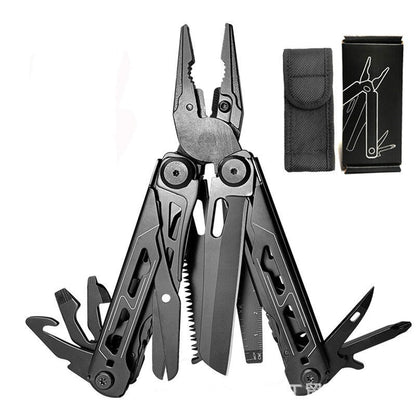 🛠️ 50 % DE RÉDUCTION EN CE MOMENT ! 🔧 Pince Multifonction Pliable – Acier Inoxydable 3Cr13, Ciseaux Intégrés & Pochette Incluse.