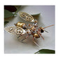 🐝 50 % DE RÉDUCTION EN CE MOMENT ! ⚙️ Kit de maquette 3D abeille mécanique en métal – Puzzle DIY steampunk, une déco rétro-futuriste fascinante 🛠️✨