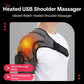 🏆 50 % DE RÉDUCTION EN CE MOMENT ! 🔥Ensemble de coussinets d'épaule chauffants et vibrants pour massage