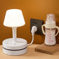 💡50% DE RÉDUCTION !🔌 Lampe de chevet avec prises USB et secteur,3/4 prises secteur, 2 ports USB, 1 port Type-C. ⭐🏠