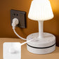 💡50% DE RÉDUCTION !🔌 Lampe de chevet avec prises USB et secteur,3/4 prises secteur, 2 ports USB, 1 port Type-C. ⭐🏠