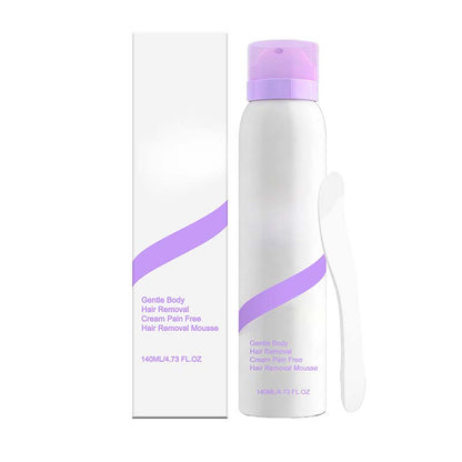🏆 Dernier Jour Prix Spécial 16.99€ ! 🧴Deux achetés un offert🎁 Mousse épilatoire indolente à mousse dense, application simple, peau douce sans rougeur ni irritation ✨