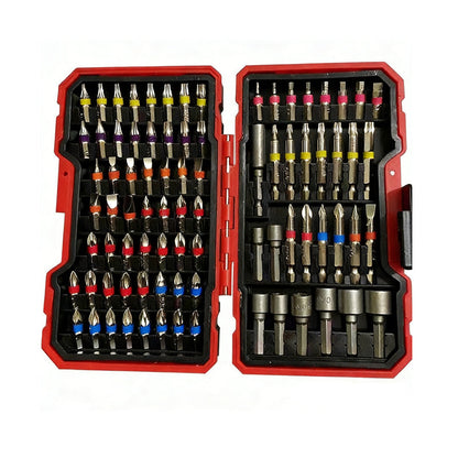 🏆 50 % DE RÉDUCTION EN CE MOMENT !🔧Jeu 83 Embouts S2 🎉Boîte de Rangement, Haute Dureté, Multi-usages Bricolage🛠️