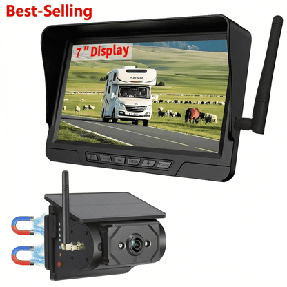 🎁 50 % DE RÉDUCTION EN CE MOMENT ! 🔥Système de caméra de recul sans fil en 1080p H