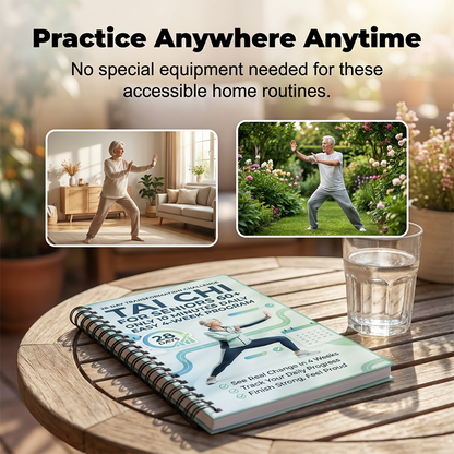 🧘 50% DE RÉDUCTION !📖Livre « 28 Jours de Tai-Chi » – Programme Progressif pour Débutants & Séances 10 min for Bien-être à la Maison 🌿