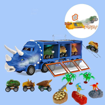 🦖 RÉDUCTION TEMPORAIRE DE 50 %⏰ – Dinosaur Musical Transporter | Transporter des dinosaures, jouer et découvrir la musique