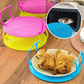 🏆 Deux achetés un offert 🍽️ Plateau Pliable 2-en-1 pour Micro-ondes – Réchauffe Deux Plats Ensemble | Poignées Cool-Touch | Silicone Alimentaire Sans BPA✨