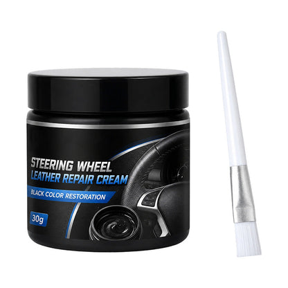 🏆 Offre spéciale du dernier jour :14.99€ ! 🔥 2 achetés 1 offerts 🎁Crème de réparation pour volants de voiture en cuir