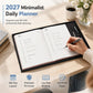 🏆 50% DE RÉDUCTION ! 📅1 acheté 1 offert🔥Agenda 2027 minimaliste – quotidien, épuré et pratique – le compagnon idéal de vos journées