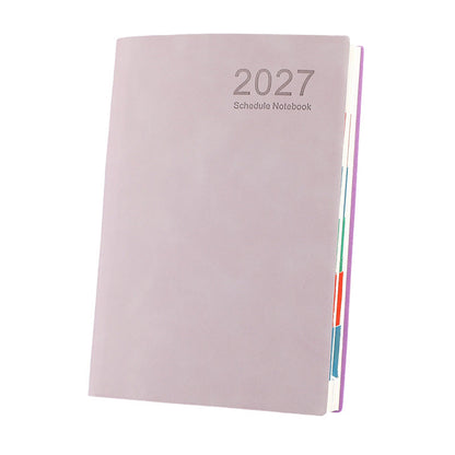 🏆 50% DE RÉDUCTION ! 📅1 acheté 1 offert🔥Agenda 2027 minimaliste – quotidien, épuré et pratique – le compagnon idéal de vos journées