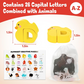 🧩 50 % DE RÉDUCTION EN CE MOMENT ! 🎨 Jouet d’association lettres et animaux en bois👶
