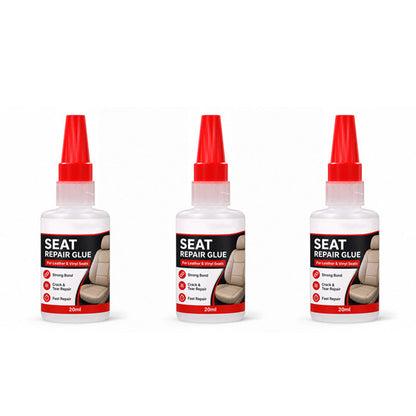 🚗 2 achetés 1 offerts💪Colle de réparation pour cuir de siège auto – Séchage rapide, adhérence forte