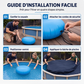 ❄️ PROMO LIMITÉE 50% DE RÉDUCTION ! ✨ Coussin d'Air d'Hivernage pour Piscine – Anti-Gel, Avec Cordes 🛟