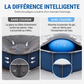 ❄️ PROMO LIMITÉE 50% DE RÉDUCTION ! ✨ Coussin d'Air d'Hivernage pour Piscine – Anti-Gel, Avec Cordes 🛟