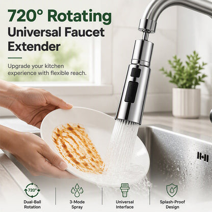 🏆 Offre spéciale du dernier jour :15.99€ ! 🔥 Raccord de robinet offert 🎁 Buse universelle pivotante pour robinet de cuisine