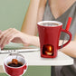 🍫 50 % DE RÉDUCTION EN CE MOMENT ! ☕ Tasse à fondue au chocolat en céramique | Chauffe-plat à bougie – 200 ml ✨