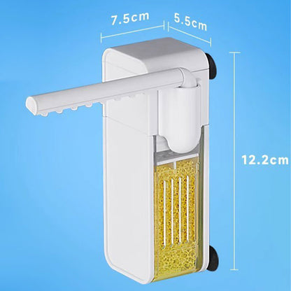 🐠 50 % DE RÉDUCTION EN CE MOMENT !💧Mini filtre multifonctionnel pour petits aquariums