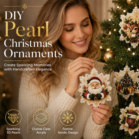 🎄 50% DE RÉDUCTION! 🎨 Kit DIY Noël – Décorations à peindre & strass 5D ✨