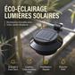 🔥 50% DE RÉDUCTION ! 🛒 Lampes solaires murales pour gouttières ☀️ LED étanches extérieur, parfait pour jardin et clôture ✨