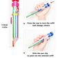 🌈 1 achetés 1 offerts 🎨Crayons de couleur à bouton-poussoir 8 couleurs, sans aucun ingrédient chimique