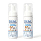 🐾 50% DE RÉDUCTION! 🧼1 acheté 1 offert🔥 Mousse nettoyante sans rinçage – Pour chiens & chats ✨