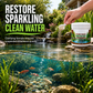 🏆 Offre spéciale du dernier jour :14.99€ ! 🔥 2 achetés 1 offerts 🎁Poudre clarifiante pour bassins à poissons et piscine