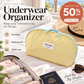 🏆1 acheté 1 offert💐 Organiseur de voyage portable pour sous-vêtements – Compartiments séparés pour soutiens-gorge, culottes et chaussettes 💕
